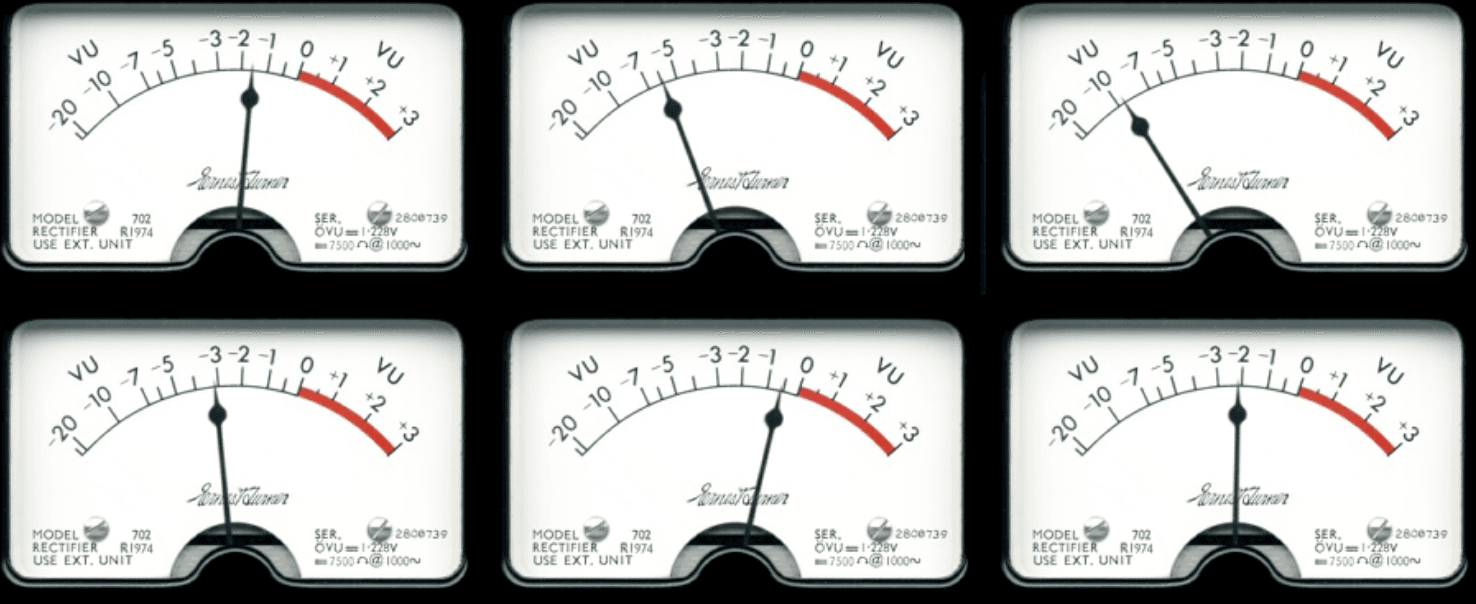 Diseño y construcción de VUmeters