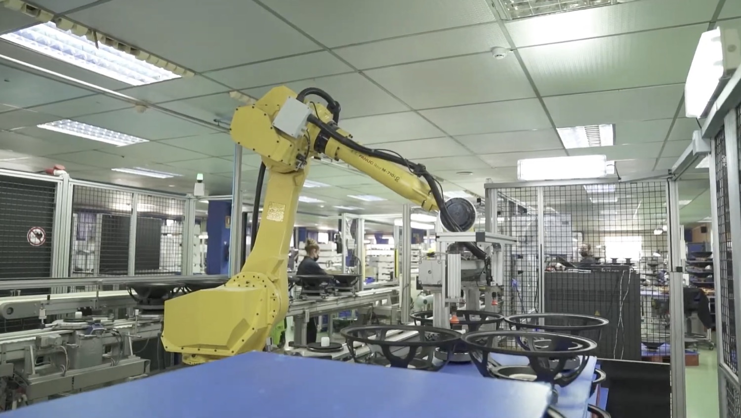 Línea de producción automatizada